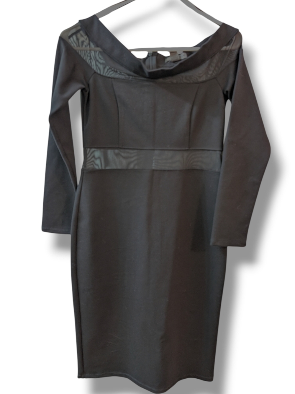 Love By Design NWT Luna Mesh Panel Off-the-Shoulder Midi Dress- Size M